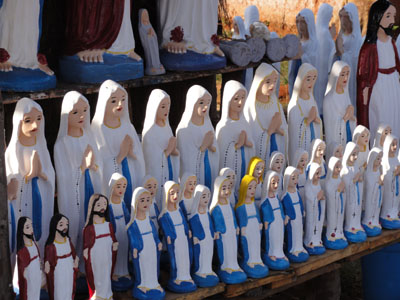 Statues de Vierges